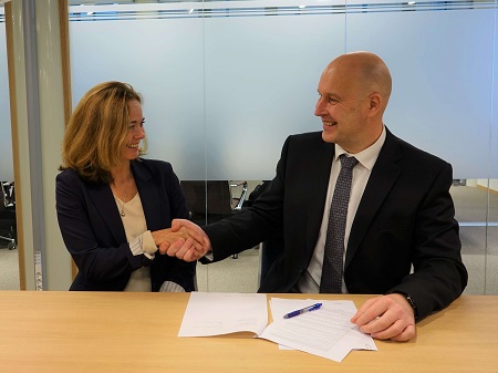 Liv Hovem, CEO DNV GL – Oil & Gas and  EO of TCM, Ernst Axelsen. 