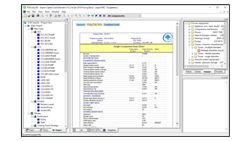 Fig. 11 Library item view of the plant bulk items available in ACCE’s library and how it looks like when added to the project