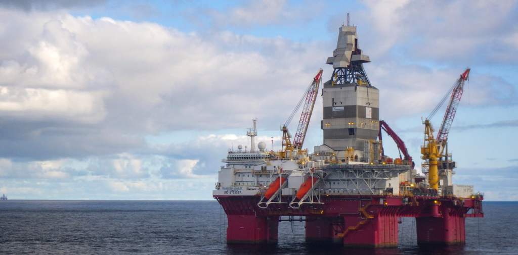 The drilling rig Transocean Enabler. Foto: Transocean