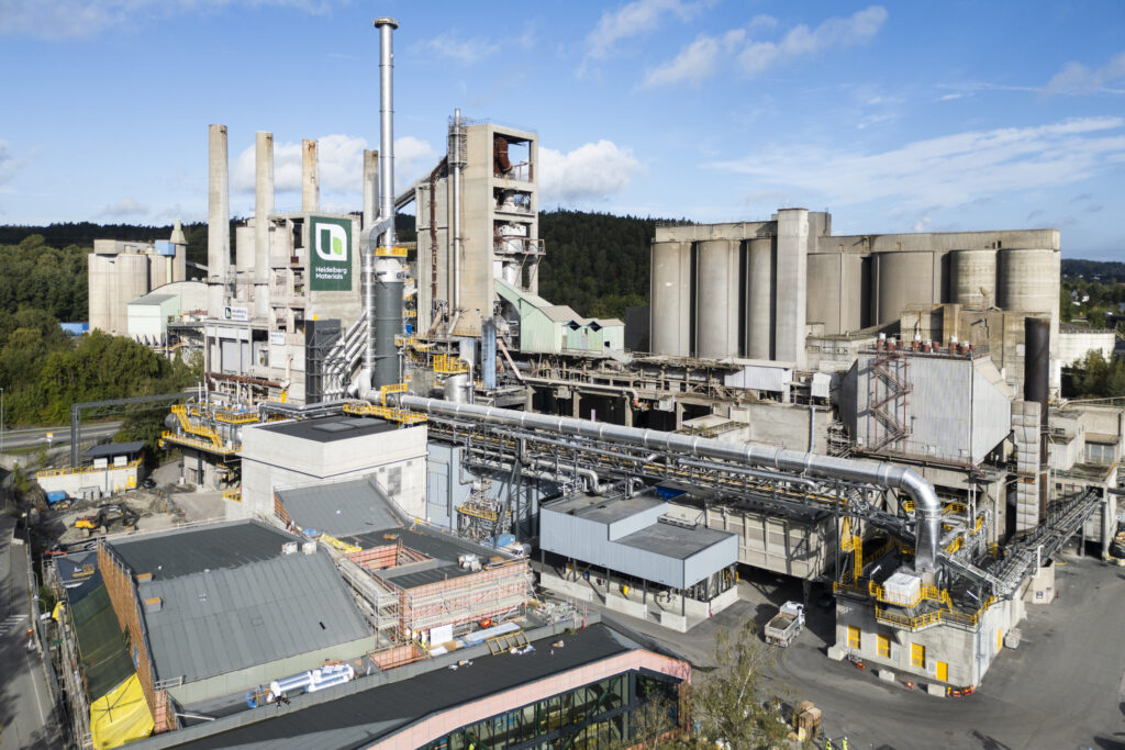 Overview of Brevik CCS – showing the capture facility. Photo