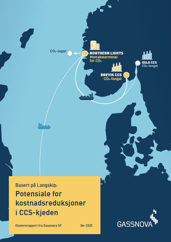 Forsiden til en rapport. Illustrasjon